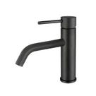 Misturador drop monocomando bica baixa para lavatorio em aço inox black matte dp9201 Misturador drop monocomando bica baixa para lavatorio em aço inox black matte dp9201