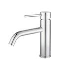 Misturador drop monocomando bica baixa para lavatorio em aço inox cromado dp4201