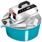 Misturador Elétrico Automático Saro Panela 10 Litros Azul Bivolt