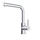 Misturador franke monocomando mesa lina em inox alto brilho c/ bica em l alta giratoria 18294 Misturador franke monocomando mesa lina em inox alto brilho c/ bica em l alta giratoria 18294