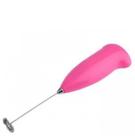 Misturador Mixer Batedor Elétrico Para Bebidas e Batedor De Ovos Cor Rosa