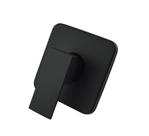 Misturador Monocomando Black Quadrado Em Metal De 1/2 Misturador Monocomando Black Quadrado Em Metal De 1/2