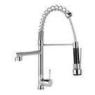 Misturador Monocomando com Duas Saídas Gourmet Inox - Rainha