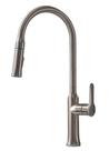 Misturador Monocomando Cozinha Inox escovado 2 jatos c/ bica móvel e retrátil DG 1021