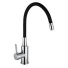 Misturador Monocomando de Cozinha Mesa Isis Black Matte Drop
