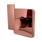 Misturador Monocomando para Chuveiro quadrado dourado rose Oiapoque Pingoo.casa Misturador Monocomando para Chuveiro quadrado dourado rose Oiapoque Pingoo.casa