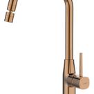 Misturador Monocomando para Cozinha e Gourmet de Mesa com Bica Móvel Redondo Mônaco Jiwi Misturador Monocomando para Cozinha e Gourmet de Mesa com Bica Móvel Redondo Mônaco Jiwi