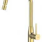 Misturador Monocomando para Cozinha e Gourmet de Mesa com Bica Móvel Redondo Mônaco Jiwi Misturador Monocomando para Cozinha e Gourmet de Mesa com Bica Móvel Redondo Mônaco Jiwi