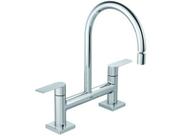 Misturador para Cozinha Água Quente e Fria - Duplo Comando Deca de Mesa Just