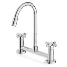 Misturador para Cozinha de Mesa com Bica Móvel e Arejador Articulado Cross Misturador para Cozinha de Mesa com Bica Móvel e Arejador Articulado Cross