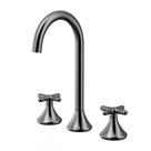 Misturador Para Lavatório De Mesa Liss 290 Bica Alta Grafite Polido Docol