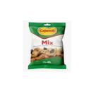 Mix com amêndoas de castanhas de caju, amendoim, uva passa e sal refinado cajumil (w4) 40g - 20 unidades