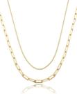 Mix de Colares Elegance Banhado a Ouro (SEMIJOIA) Mix de Colares Elegance Banhado a Ouro (SEMIJOIA)