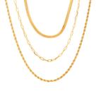 Mix De Colares Folheado A Ouro 18k Mix De Colares Folheado A Ouro 18k