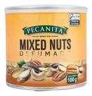 Mix De Nozes Pecanita Lata 100g Mixed Nuts Defumado