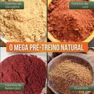 Mix Pré Treino Natural (Gengibre, Guaraná, Farinha de Uva e Beterraba)