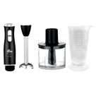 Mixer 2 Em 1 Turbo 500W Preto Com Copo E Mini Processador Kian - 127V Mixer 2 Em 1 Turbo 500W Preto Com Copo E Mini Processador Kian - 127V