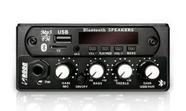 Mixer Amplificador Boog 120W Com Bluetooth Fm Usb Som Carro
