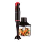 Mixer Amvox APR 400 400W 2 Velocidades 2 em 1 110V Preto/Vermelho