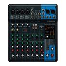 Mixer analógico Yamaha MG10XU de 10 canais com 4 pré-amplificadores de microfone