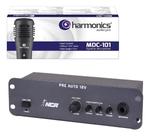 Mixer Automotivo Propaganda Volante Venda Microfone Preto 6 W