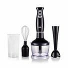 Mixer Bak Portatil 3x1 250w Batedor Potente Preto
