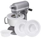 Mixer Bowl, pacote com 2 tampas para KitchenAid, Bowl-Lift de 6 litros