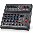 Mixer de Áudio Bluetooth Pyle PMX466 - 6 Canais com Efeitos