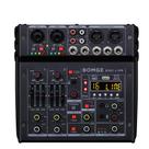 Mixer de áudio BOMGE 04M de 4 canais com USB Bluetooth 24 Effects Mixer de áudio BOMGE 04M de 4 canais com USB Bluetooth 24 Effects