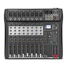 Mixer de Áudio Depusheng DT8 - 8 Canais USB - Preto Mixer de Áudio Depusheng DT8 - 8 Canais USB - Preto