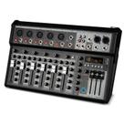 Mixer de áudio Depusheng XT7 de 7 canais com Bluetooth +48V Phantom Mixer de áudio Depusheng XT7 de 7 canais com Bluetooth +48V Phantom