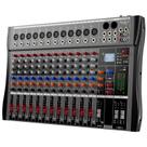 Mixer de Áudio DJ BAXS 12 Canais com Bluetooth e USB - Novo Mixer de Áudio DJ BAXS 12 Canais com Bluetooth e USB - Novo