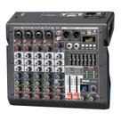 Mixer de Áudio Profissional TKLBLS de 6 Canais com 99 Efeitos DSP