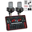 Mixer de Áudio Tenlamp G3 com Placa de Som - Pacote Completo para Podcast