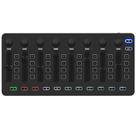 Mixer de controlador Midi sem fio M-VAVE com Bluetooth preto