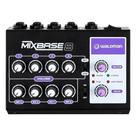 Mixer de Som 8 Canais Waldman MixBase 8 com Delay