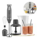 Mixer Elgin 3 em 1 Power Inox 600W Com Acessórios 127V Cinza Alta Potência