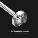Mixer Master Mix 5 em 1 Mistura, Tritura, Bate, Rala e Fatia 1.000W 220V