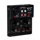 Mixer Mesa de Som Lexsen Go Mix 1 Interface USB Bluetooth