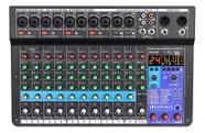 Mixer Mesa De Som Vedo A12 Bt 12 Canais Profissional