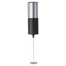 Mixer Mini Misturador Batedor Bebidas A Pilha Portátil Inox