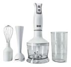 Mixer Portatil 3x1 250w Batedor Potente Triturador Bak Cor Branco Mixer Portatil 3x1 250w Batedor Potente Triturador Bak Cor Branco