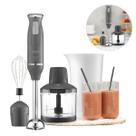 Mixer Power Inox Lunar Processador 3 em 1 600W Elgin Mixer Power Inox Lunar Processador 3 em 1 600W Elgin