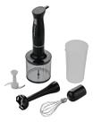 Mixer Processador Batedeira 3 Em 1 Agratto 700ml 200w Cor Preto