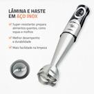 Mixer Turbo Inox Mondial 500w M-16-bi - 127v