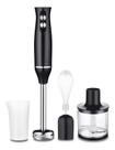 Mixer Turbo Vertical 4em1 Moedor Processador Alimentos Inox Cor Preto