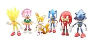 MLB1733367288 - Kit Lote De Miniaturas Bonecos Action Figure Sonic 7cm A2
