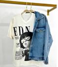 MM Boutique Blusão Feminino Tia Edna Dos Incríveis Moda Oversized Feminina