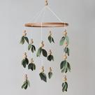 Móbile de Berço Goukurlsma Green Leaf Forest - Decoração para Quarto Infantil