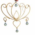 Mobile Flor De Lotus Cristal Suncatcher Decoração Enfeite